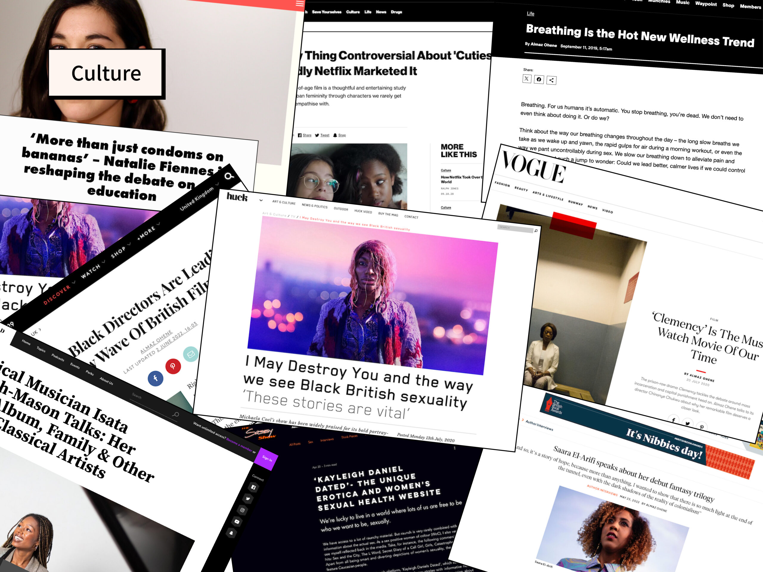 culture article collage