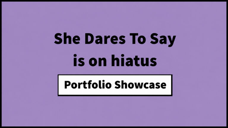 on hiatus portfolio showcase_lead image